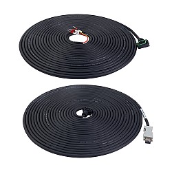 10m(393,7")Kabel silnika i enkodera z zestawem złączy do 17-bitowego serwomotoru serii A6