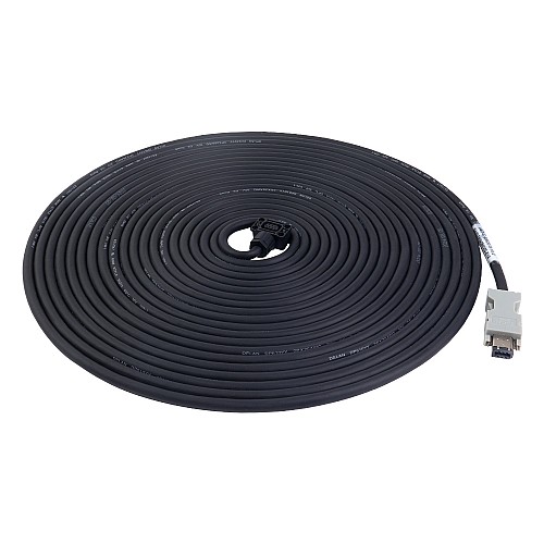 Kabel enkodera o długości 10m(393,7") ze złączem do 17-bitowego serwomotoru serii A6 - AS7-C-ENC076-10.0 | StepperOnline