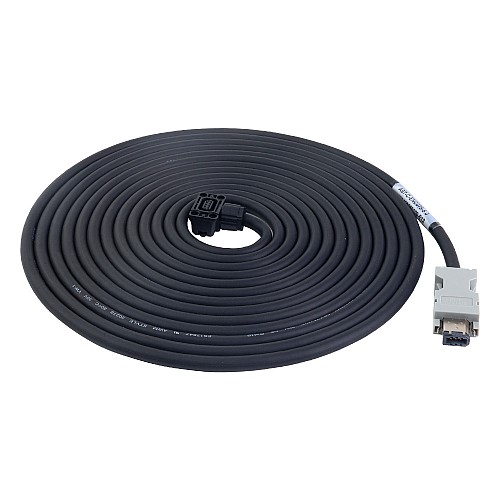 Kabel enkodera o długości 5m(196,85") ze złączem do 17-bitowego serwomotoru serii A6 - AS7-C-ENC076-5.0 | StepperOnline