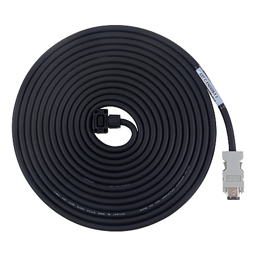 Kabel enkodera o długości 5m(196,85") ze złączem do 17-bitowego serwomotoru serii A6 - AS7-C-ENC076-5.0 | StepperOnline