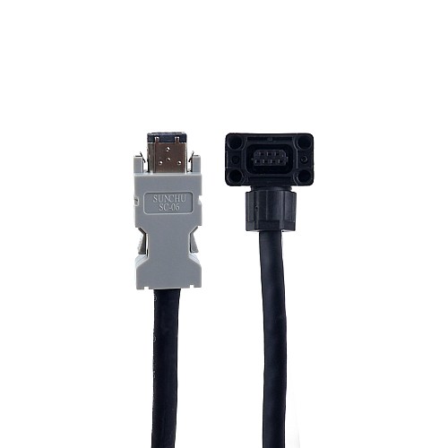 Kabel enkodera o długości 3m(118,11") ze skrzynką akumulatorową do 17-bitowego serwomotoru serii A6 - AS7-C-ENC076-BAT-3.0 | StepperOnline Kabel enkodera o długości 3m(118,11") ze skrzynką akumulatorową do 17-bitowego serwomotoru serii A6 - AS7-C-ENC076-BAT-3.0 | StepperOnline