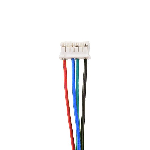10 szt. Silnik krokowy 4 przewody 1m kabel ze złączem skoku 10 szt. Silnik krokowy 4 przewody 1m kabel ze złączem skoku