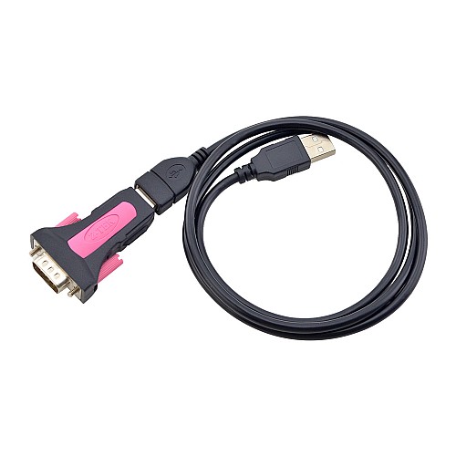 Adapter USB 2.0 na szeregowy RS232 z konwerterem kabla o długości 1m