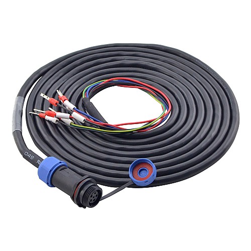 3m(118.11) 4-pinowy kabel przedłużający do 17-bit serwosilnika serii T6 z Hamulcem