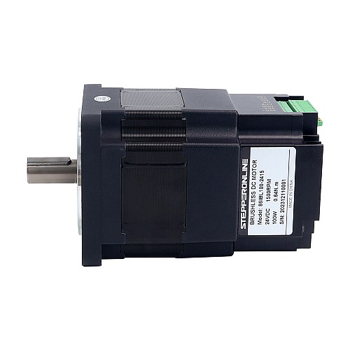 Nema 34 86x86x138mm Zintegrowany bezszczotkowy silnik prądu stałego 100W 24V 1500obr./min 0,64Nm 4,17A ze sterownikiem