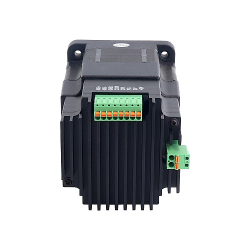 Zintegrowany bezszczotkowy silnik prądu stałego Nema 34 86x86x138mm 200W 48V 3000obr./min 0,64Nm 4,17A ze sterownikiem