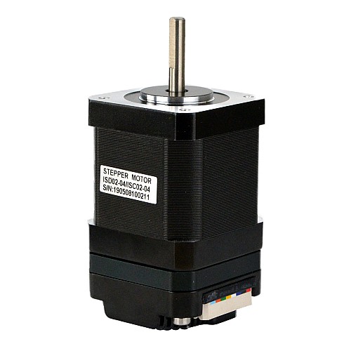 Zintegrowany silnik krokowy Nema 17 0,44Nm(62,32oz.in) z kontrolerem ISC02 10-30VDC Zintegrowany silnik krokowy Nema 17 0,44Nm(62,32oz.in) z kontrolerem ISC02 10-30VDC