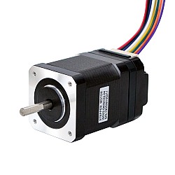 Zintegrowany silnik krokowy Nema 17 0,44Nm(62,32oz.in) z kontrolerem ISC02 10-30VDC