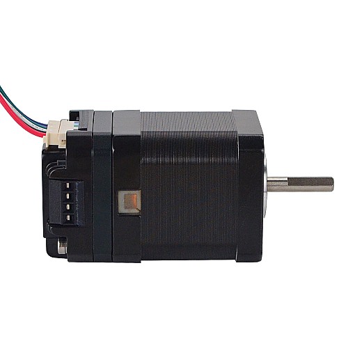 Zintegrowany silnik krokowy Nema 17 0,44Nm(62,31oz.in) ze sterownikiem ISD02 10-30VDC
