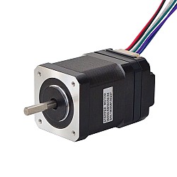 Zintegrowany silnik krokowy Nema 17 0,44Nm(62,31oz.in) ze sterownikiem ISD02 10-30VDC