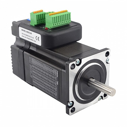 Zintegrowany silnik krokowy serwo 2Nm(283oz.in) 24-50VDC NEMA 23 w pętli zamkniętej Zintegrowany silnik krokowy serwo 2Nm(283oz.in) 24-50VDC NEMA 23 w pętli zamkniętej