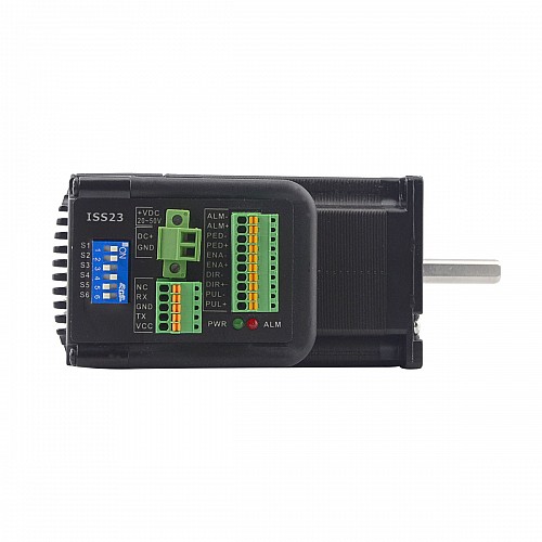 Zintegrowany silnik krokowy serwo 2Nm(283oz.in) 24-50VDC NEMA 23 w pętli zamkniętej Zintegrowany silnik krokowy serwo 2Nm(283oz.in) 24-50VDC NEMA 23 w pętli zamkniętej