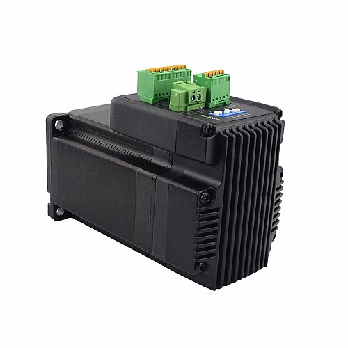 Zintegrowany silnik krokowy serwo 3Nm(425oz.in) 24-50VDC NEMA 24 w pętli zamkniętej Zintegrowany silnik krokowy serwo 3Nm(425oz.in) 24-50VDC NEMA 24 w pętli zamkniętej
