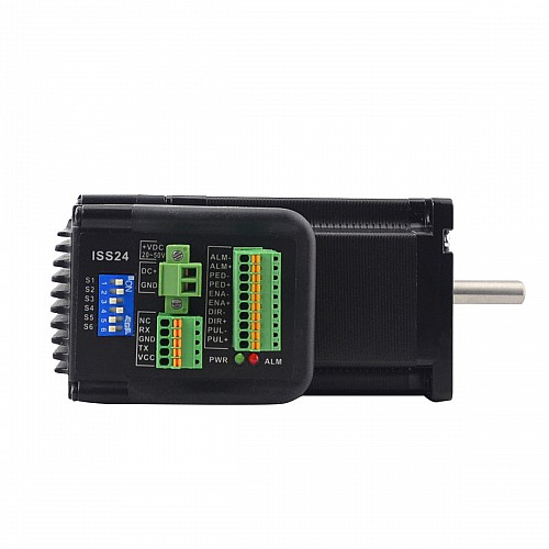 Zintegrowany silnik krokowy serwo 3Nm(425oz.in) 24-50VDC NEMA 24 w pętli zamkniętej Zintegrowany silnik krokowy serwo 3Nm(425oz.in) 24-50VDC NEMA 24 w pętli zamkniętej
