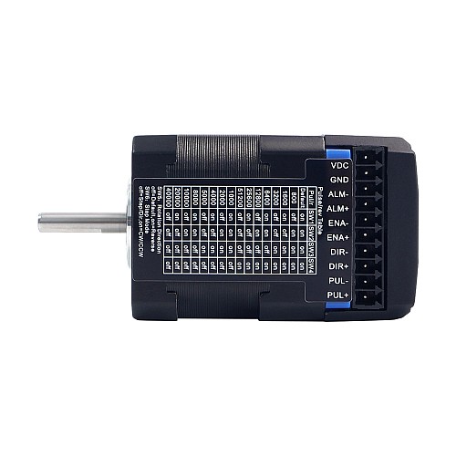Zintegrowany silnik krokowy serii iDM NEMA 17 0,3Nm(42,48oz.in) 20–36V prądu stałego