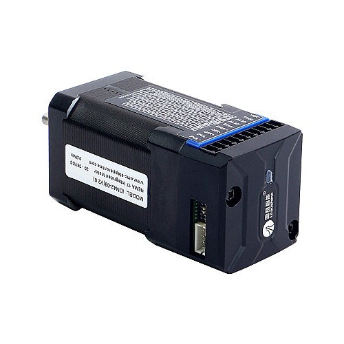 Zintegrowany silnik krokowy serii iDM NEMA 17 0,8Nm(113,29oz.in) 20–36V prądu stałego