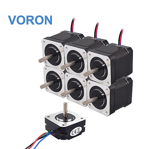 VORON Dopalacz Drukarka 3D Nema 17 Zestaw silnika krokowego 17HS19-2004S1 i 17HS08-1004S