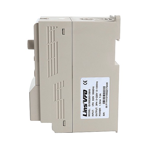 EV50 Series VFD 2HP 1.5KW 7.0A Jednofazowy napęd o zmiennej częstotliwości 220V EV50 Series VFD 2HP 1.5KW 7.0A Jednofazowy napęd o zmiennej częstotliwości 220V