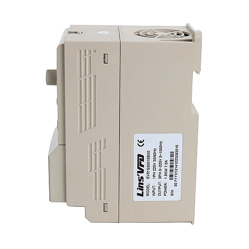 Seria EV51 VFD 2HP 1.5KW 7.0A Jednofazowy 220V Silnik wrzeciona CNC Napęd o zmiennej częstotliwości Seria EV51 VFD 2HP 1.5KW 7.0A Jednofazowy 220V Silnik wrzeciona CNC Napęd o zmiennej częstotliwości