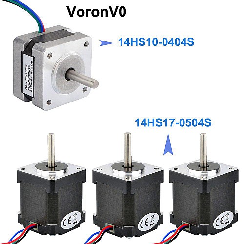 Zestaw silnika krokowego Nema 14 do Voron V0