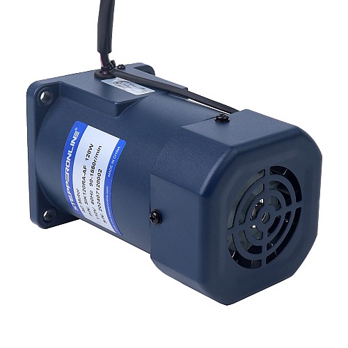 120W 110VAC 60Hz 90-1550RPM 0,72Nm(101,96oz.in) Kołnierz 90mm Jednofazowy silnik prądu przemiennego o zmiennej prędkości - 5IK120RA-AF | StepperOnline