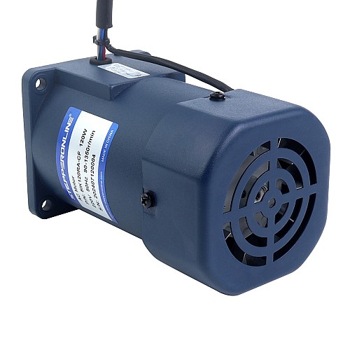 120W 220VAC 50Hz 90-1350RPM 0,90Nm(127,45oz.in) Kołnierz 90mm Jednofazowy silnik prądu przemiennego o zmiennej prędkości - 5IK120RA-CF | StepperOnline