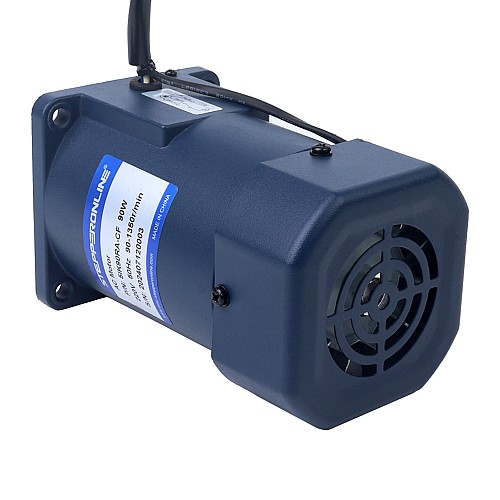 90W 220VAC 50Hz 90-1350RPM 0,675Nm(95,59oz.in) Kołnierz 90mm Jednofazowy silnik prądu przemiennego o zmiennej prędkości - 5IK90RA-CF | StepperOnline