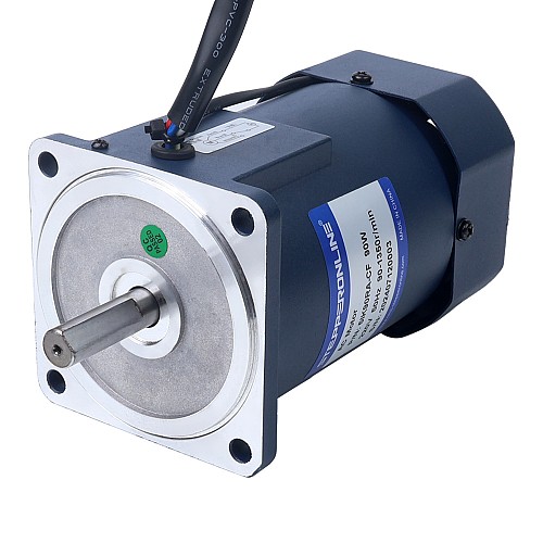 90W 220VAC 50Hz 90-1350RPM 0,675Nm(95,59oz.in) Kołnierz 90mm Jednofazowy silnik prądu przemiennego o zmiennej prędkości - 5IK90RA-CF | StepperOnline