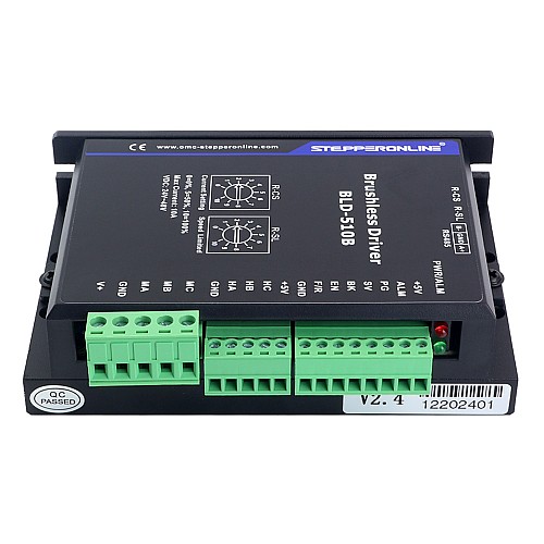 Cyfrowy bezszczotkowy sterownik silnika prądu stałego 12V-48VDC Maksymalny 15.0A 400W