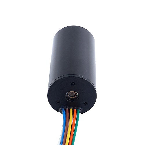 Silnik bezszczotkowy bezrdzeniowy okrągły 24V 15mNm 31,41W 1,55A Ф22x45mm - 22CL45-24-P2-20000 | StepperOnline