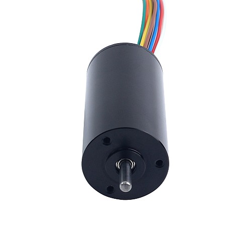 Silnik bezszczotkowy bezrdzeniowy okrągły 24V 15mNm 31,41W 1,55A Ф22x45mm - 22CL45-24-P2-20000 | StepperOnline