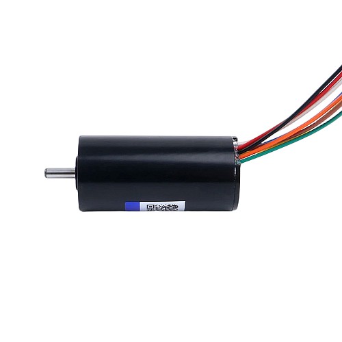 Silnik bezszczotkowy bezrdzeniowy okrągły 24V 23,5mNm 78,74W 4,22A Ф22x45mm - 22CL45-24-P2-32000 | StepperOnline