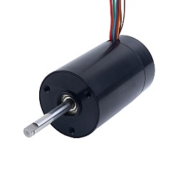 Silnik bezszczotkowy bezrdzeniowy okrągły 28V 3500RPM 304mNm 111W 6,06A Ф50x70mm