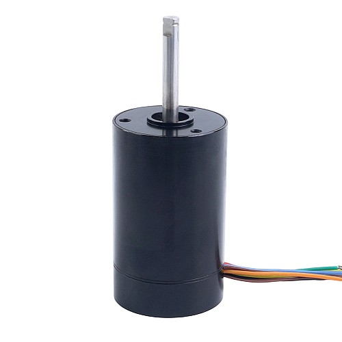 Silnik bezszczotkowy bezrdzeniowy okrągły 48V 260mNm 299,48W 8,39A Ф40x84mm - 40CL84-48-P2-11000 | StepperOnline Silnik bezszczotkowy bezrdzeniowy okrągły 48V 260mNm 299,48W 8,39A Ф40x84mm - 40CL84-48-P2-11000 | StepperOnline