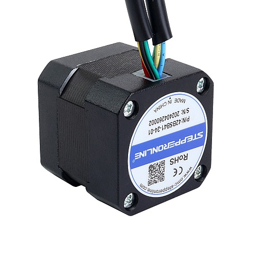 Silnik BLDC 24V 3000RPM 0,063Nm 20W 1,20A 42x42x41mm - 42BSB41-24-01 | StepperOnline