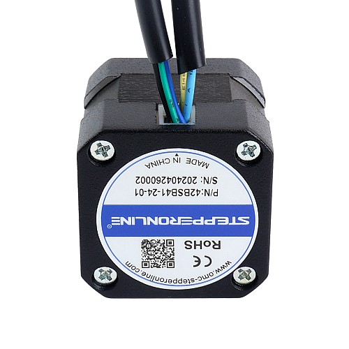 Silnik BLDC 24V 3000RPM 0,063Nm 20W 1,20A 42x42x41mm - 42BSB41-24-01 | StepperOnline