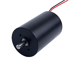 Silnik bezszczotkowy bezrdzeniowy okrągły 24V 8000RPM 210mNm 175,92W 9,68A Ф43x69mm