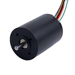 Silnik bezszczotkowy bezrdzeniowy okrągły 28V 3500RPM 304mNm 111W 6,06A Ф50x70mm