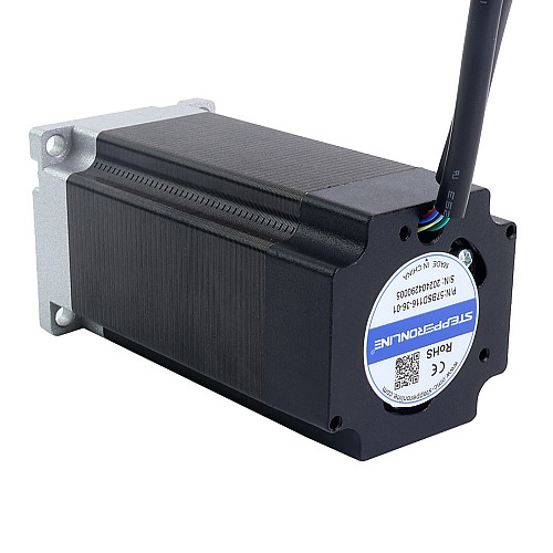 Silnik BLDC 36V 3000RPM 0,6Nm 188 W 7,20 A 57x57x116mm - 57BSD116-36-01 | StepperOnline