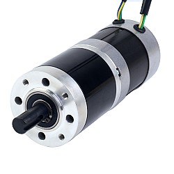 Wyprzedaż w CN - Okrągły silnik BLDC z przekładnią 24V 101W 20,00Nm(2832,23oz.in) Okrągła przekładnia planetarna 100:1