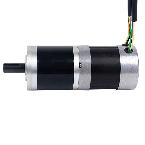Okrągły silnik BLDC z przekładnią 24V, 101W, 11,42Nm(1617,20oz.in) Okrągła przekładnia planetarna 51:1 - 57BYA74-24-01-PG51 | StepperOnline
