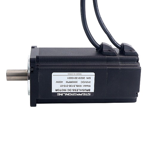 Bezszczotkowy silnik prądu stałego 310V 3000obr./min 1,27Nm 400W 1,8A Kwadratowy 60x60x131mm
