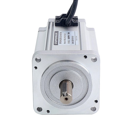 Bezszczotkowy silnik prądu stałego 310V 3000obr./min 2,38Nm 750W 3,2A Kwadratowy 80x80x130mm