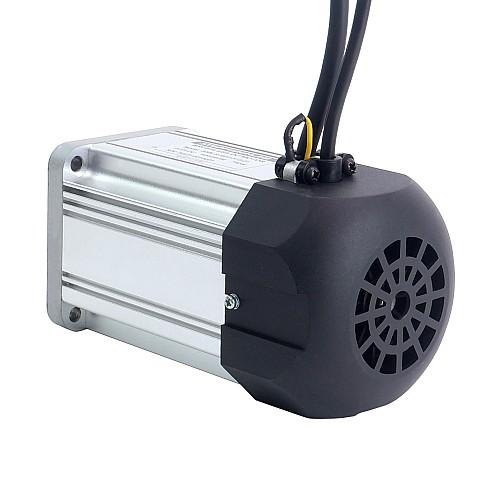 310V 4000obr./min 1,8Nm 750W 3,0A Kwadratowy 80x80x159mm Bezszczotkowy silnik prądu stałego z wentylatorem chłodnicy