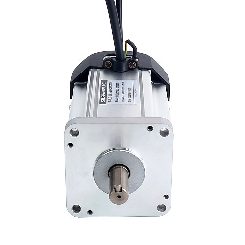 310V 4000obr./min 1,8Nm 750W 3,0A Kwadratowy 80x80x159mm Bezszczotkowy silnik prądu stałego z wentylatorem chłodnicy