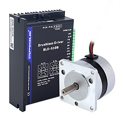 Zestaw Bezszczotkowy silnik prądu stałego i sterownika 25W 36V 4400RPM 0,055Nm(7,79oz.in)