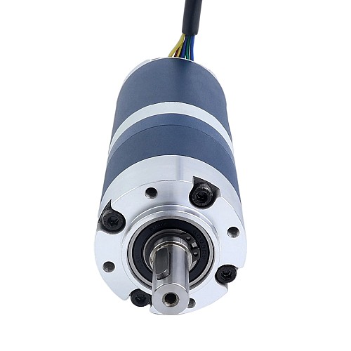 24V 90W 20,7RPM Bezszczotkowy Silnik DC z Przekładnią 30,00Nm(4248,35oz.in) 144,5:1 Przekładnia Planetarna - M62B90-24P-30S/G62-144.5S1 | StepperOnline
