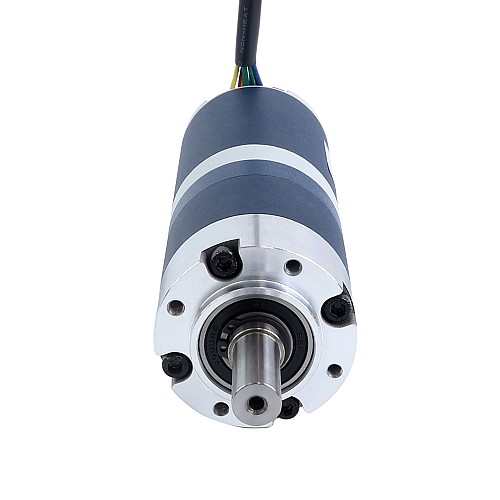 24V 90W 41,9RPM Bezszczotkowy Silnik DC z Przekładnią 14,90Nm(2110,01oz.in) 71,5:1 Przekładnia Planetarna - M62B90-24P-30S/G62-71.5S1 | StepperOnline