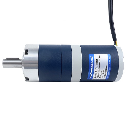 24V 200W 21RPM Bezszczotkowy Silnik DC z Przekładnią 67,00Nm(9487,98oz.in) 144,5:1 Przekładnia Planetarna - M82B200-24P-30S/G82-144.5S1 | StepperOnline