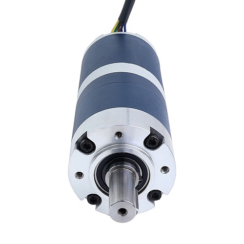 24V 200W 42RPM Bezszczotkowy Silnik DC z Przekładnią 33,00Nm(4673,18oz.in) 144,5:1 Przekładnia Planetarna - M82B200-24P-30S/G82-71.5S1 | StepperOnline